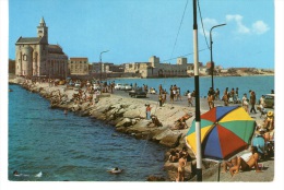 Trani - Il Duomo E Castello Visti Dal Braccio Del Porto - Trani