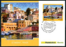 ITALIA / ITALY 2013 - IL Turismo - Ponza (LT) - Cartolina Maximum Card - Maximum Cards
