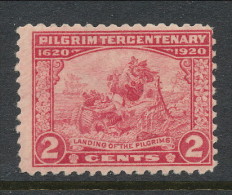 USA 1920 Scott 549. Pilgrim Tercentenary Issue, 2 C Carmine Rose, MNH (**) - Ungebraucht