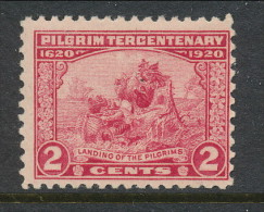 USA 1920 Scott 549. Pilgrim Tercentenary Issue, 2 C Carmine Rose, MNH (**) - Neufs