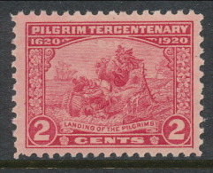 USA 1920 Scott 549. Pilgrim Tercentenary Issue, 2 C Carmine Rose, MNH (**) - Neufs