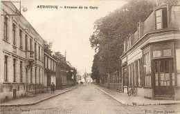 Nov13 87 : Audruicq  -  Avenue De La Gare - Audruicq