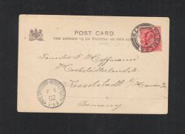 PPC The Bow Fiddle Rock Cullen Pmk Peebles 1902 - Covers & Documents