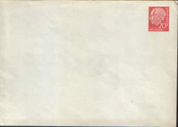 Germany- Postal Stationery Private Cover 1954 Unused - Prof.Dr.Th.Heuss,first President Of The Republic - Private Covers - Mint