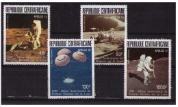 CENTRAL AFRICA 1989 Moonlanding Annyversary MNH - Africa