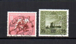 Liechtenstein   1954  .-   Y&T Nº     284 - 288 - Oblitérés