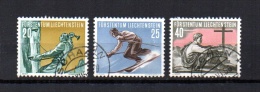 Liechtenstein   1955  .-   Y&T Nº     297/299 - Used Stamps