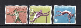 Liechtenstein   1956  .-   Y&T Nº     304/306 - Used Stamps