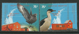 ARGENTINE. Base Brown (cormoran), Base San Martin (Skua).  2 T-p Neufs ** - Basi Scientifiche