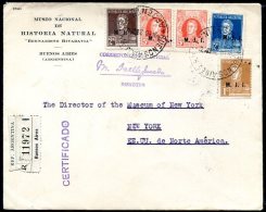 ARGENTINA TO USA Official Cover 1928 VF - Brieven En Documenten