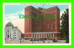PROVIDENCE, RI - PROVIDENCE BILTMORE HOTEL - ANIMATED WITH OLD CARS  - PUB. BY BERGER BROS - - Providence
