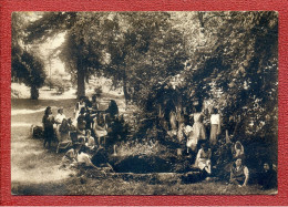 CPA  - 38 - Isère : Diémoz : La Grotte : Groupe De Femmes Près D'une Grotte - Peu Commune - Diémoz