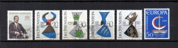 Liechtenstein   1966  .-   Y&T Nº     412 - 413/416 - 417 - Gebruikt