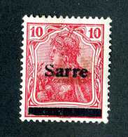 1417e  Saar 1920  Michel #6 III  Mint* ( Cat.€.70 )  Offers Welcome! - Unused Stamps