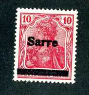 1418e  Saar 1920  Michel #6 III  Mint* ( Cat.€.70 )  Offers Welcome! - Unused Stamps
