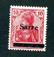 1419e  Saar 1920  Michel #6 III  Mint* ( Cat.€.70 )  Offers Welcome! - Unused Stamps