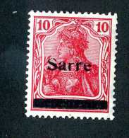 1420e  Saar 1920  Michel #6 III  Mint* ( Cat.€.70 )  Offers Welcome! - Unused Stamps