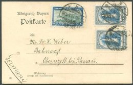 ARGENTINA TO GERMANY Card 1910 VF - Lettres & Documents