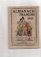 19 - BRIVE - ALMANACH FRANCOIS 1923- PHARMACIE CENTRALE LAGANE-LAJOINIE- CHARLES CROS- RUE TOULZAC-PASTILLES SALMON - Limousin