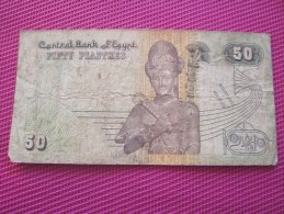 Billet De Banque Banknote    Banque Centrale D'Égypte Égypt 50 Piastres 1922 - Egipto