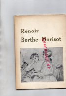 87 - LIMOGES - HOMMAGE A BERTHE MORISOT ET A PIERRE AUGUSTE RENOIR- MISEE MUNICIPAL 1952 - Limousin
