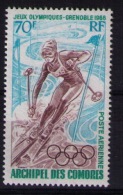 COMORES  Skiing Grenoble Winter Olympic Games - Winter 1968: Grenoble