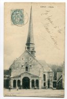 Ref 191 - DANGU - L'église (1906) - Dangu