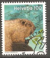 2012 Zu 1421 / Mi 2242 / YT 2168 Mamifère Castor Obl. 1er Jour - Used Stamps