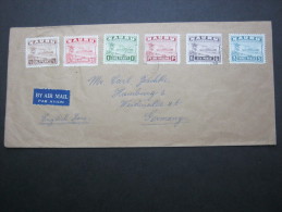 Nauru, 1953 ,Brief Mit 6 Marken - Nauru