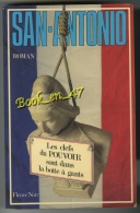 {18166} San-Antonio Hors-série , Les Clefs Du Pouvoir Sont Dans La Boite à Gants , EO 1981  " En Baisse " - San Antonio