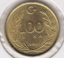 @Y@   Turkije   100  Lira  1990  UNC   (2521) - Turkey