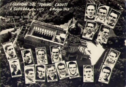 I Campioni Del Torino  - Caduti A Superga - 4 Maggio 1949 - L´aereo Dopo La Sciagura - Formato Grande Viaggiata Mancante - Andere Monumenten & Gebouwen