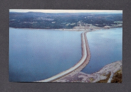 NOVA SCOTIA - NOUVELLE ÉCOSSE - CAPE BRETON  AIR VIEW CANSO CAUSEWAY SHOWING ISLAND OF CAPE BRETON IN THE BACKGROUND - Cape Breton