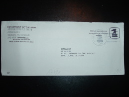 LETTRE US MAIL OBL. 11 AUF 1982 ARMY POSTAGE SERVICE APO  ENTETE APO NEW YORK 09403 - Covers & Documents