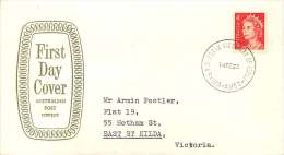 1966  Queen Elizabeth 4 C. Definitive  Post Office Generic Shield Cachet - Primo Giorno D'emissione (FDC)