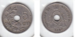 5 CENTIMES Cupro-nickel 1920 FR - 5 Cents