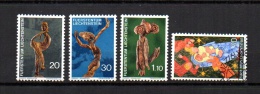 Liechtenstein   1972.-   Y&T  Nº    513/515 - 516 - Oblitérés