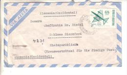 GOOD ARGENTINA Postal Cover To GERMANY 1971 - Good Stamped: Airplane - Cartas & Documentos