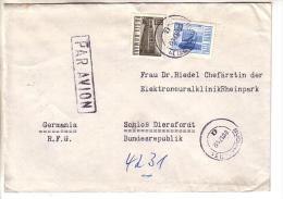 GOOD ROMANIA Postal Cover To GERMANY 1971 - Good Stamped: Postman ; Train - Briefe U. Dokumente