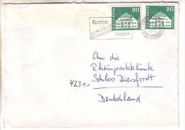 GOOD SWITZERLAND Postal Cover To GERMANY 1971 - Good Stamped: Samedan - Covers & Documents