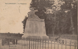 BALLANCOURT - Le Monument Aux Morts - Ballancourt Sur Essonne