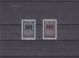 Liechetenstein  1956   Yt  313/14** - Neufs