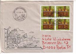 GOOD SWITZERLAND Postal Cover To GERMANY 1984 - Good Stamped: Cooking / Pro Juventute - Storia Postale