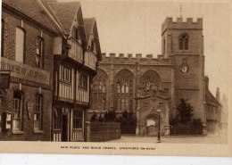 ANGLETERRE - STRATFORD-ON-AVON - New Place And Guild Chapel - Stratford-on-Avon - Autres & Non Classés