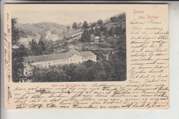 0-5906 RUHLA, Blick Vom Hotel Belle-Vue, 1902 - Bad Salzungen