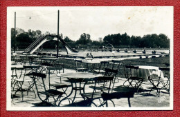 CPA : Rastatt :La Piscine - Schwimmstadion : Terrasse Café - Piscine Erschüttere Café - Schwimmbad - Rastatt