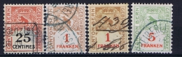 Switserland: Stempelmarken/Timbre Fiscal Canton Bern - Revenue Stamps