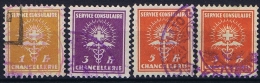 Switserland: Stempelmarken/Timbre Fiscal  Service Consulaire - Fiscales