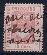 Switserland: Stempelmarken/Timbre Fiscal  Canton Fribourg - Revenue Stamps