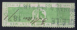 Switserland: Stempelmarken/Timbre Fiscal Canton Geneve - Revenue Stamps